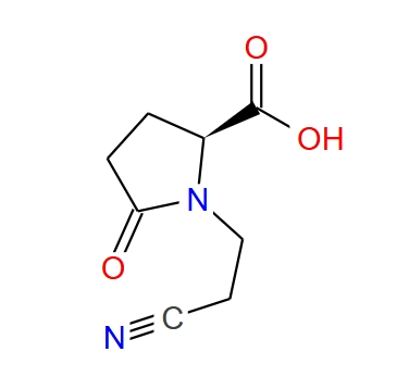 (S) -1-(2-氰乙基)-5-氧吡咯烷-2-羧酸,(S)-1-(2-Cyanoethyl)-5-oxopyrrolidine-2-carboxylic acid