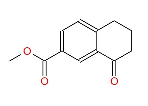 8-氧代-5,6,7,8-四氫萘-2-羧酸甲酯,Methyl 8-oxo-5,6,7,8-tetrahydronaphthalene-2-carboxylate