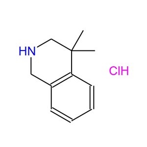 4,4-二甲基-1,2,3,4-四氢异喹啉盐酸盐,4,4-Dimethyl-1,2,3,4-tetrahydroisoquinoline hydrochloride