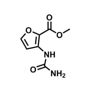 3-脲啶呋喃-2-羧酸甲酯,Methyl 3-ureidofuran-2-carboxylate