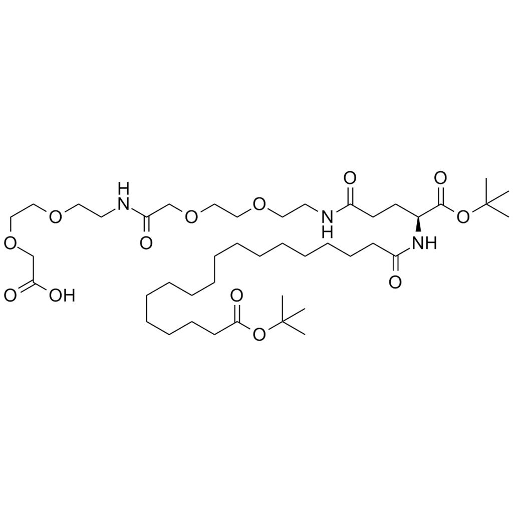 司美格魯肽側(cè)鏈酸,tBuO-Ste-γGlu(OtBu)-AEEA- AEEA-OH