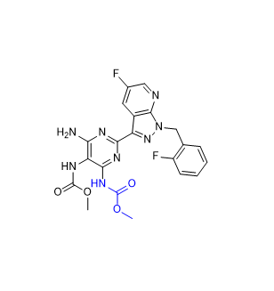 維利西呱雜質(zhì)06,dimethyl (6-amino-2-(5-fluoro-1-(2-fluorobenzyl)-1H-pyrazolo[3,4-b] pyridin-3-yl)pyrimidine-4,5-diyl)dicarbamate