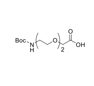 Boc-NH-PEG2-CH2COOH,t-boc-N-amido-PEG2-acetic acid