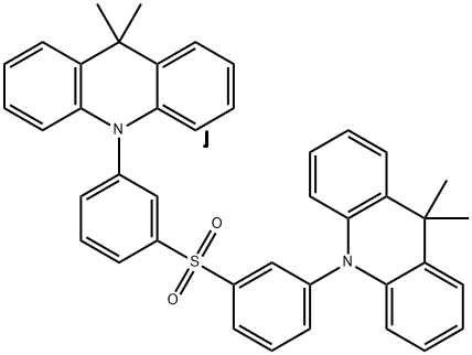 雙[3-(9,9-二甲基-9,10-二氫吖啶)苯基]硫砜,bis-[3-(9,9-dimethyl-9,10-dihydroacridine)-phenyl]-sulfone