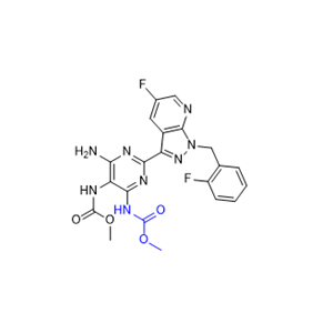 維利西呱雜質(zhì)06,dimethyl (6-amino-2-(5-fluoro-1-(2-fluorobenzyl)-1H-pyrazolo[3,4-b] pyridin-3-yl)pyrimidine-4,5-diyl)dicarbamate