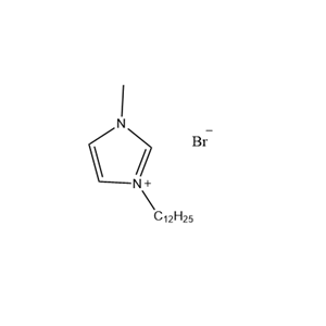 1-十二基-3-甲基咪唑溴鹽,1-dodecyl-3-methylimidazolium bromide