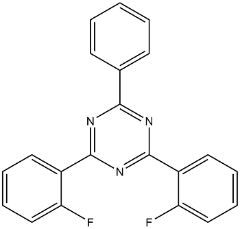 2,4-雙(2-氟苯基)-6-苯基-1,3,5-三嗪,2,4-Bis(2-fluorophenyl)-6-phenyl-1,3,5-triazine