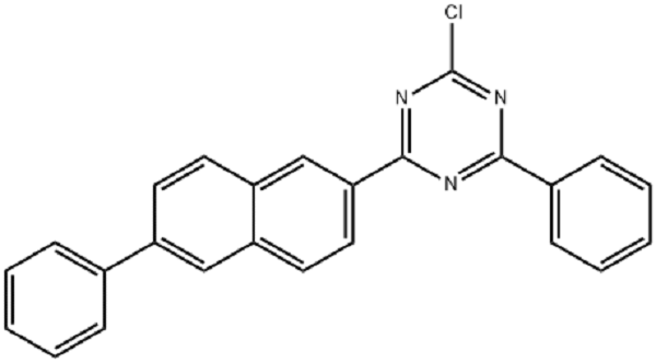 2-氯-4-苯基-6-(6-苯基萘-2-基)-1,3,5-三嗪,1,3,5-Triazine, 2-chloro-4-phenyl-6-(6-phenyl-2-naphthalenyl)-