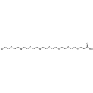 SH-PEG8-CH2CH2COOH,Thiol-PEG8-propionic acid