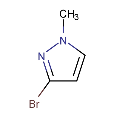 3-溴-1-甲基吡咯,1H-Pyrazole,3-bromo-1-methyl-(9CI)