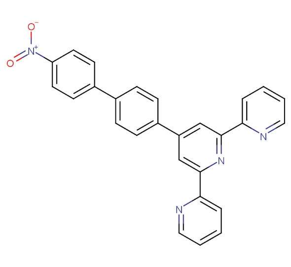 4'-(4-硝基联苯基)-2,2':6',2"-三联吡啶,4'-(4-p-nitrophenyl-phenyl)-2,2':6',2'-terpyridine