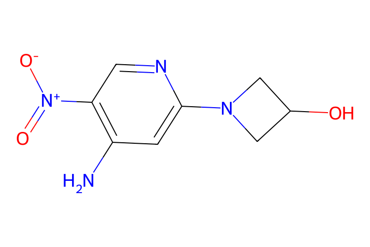 1-(4-氨基-5-硝基吡啶-2-基)氮雜環(huán)丁烷-3-醇,1-(4-amino-5-nitropyridin-2-yl)azetidin-3-ol