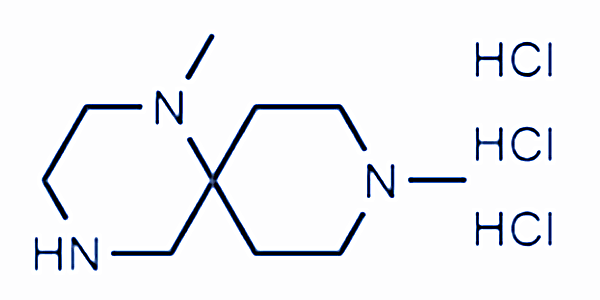 1,9-二甲基-1,4,9-三氮雜螺[5.5]十一烷三鹽酸鹽,1,9-Dimethyl-1,4,9-triazaspiro[5.5]Undecane trihydrochloride