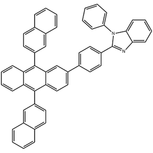 2-[4-(9,10-二萘-2-蒽-2-基)苯基]- 1-苯基-1H-苯并咪唑