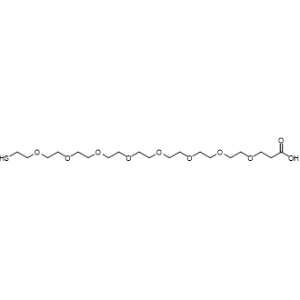 SH-PEG8-CH2CH2COOH,Thiol-PEG8-propionic acid