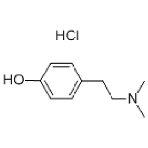 大麥芽堿鹽酸鹽,Hydroxyphenyldimethylethylaminehydrochloride