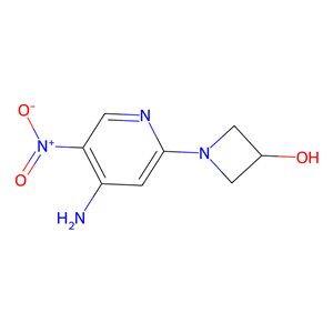 1-(4-氨基-5-硝基吡啶-2-基)氮杂环丁烷-3-醇_C8H10N4O3