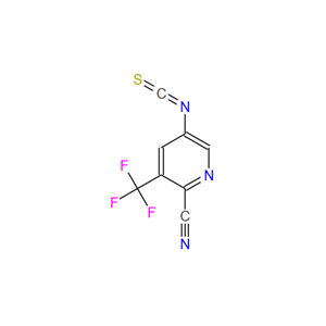 5-異硫氰酰基-3-(三氟甲基)吡啶-2-氰基