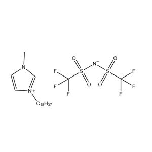 1-十八烷基-3-甲基咪唑双（三氟甲烷磺酰）亚胺盐