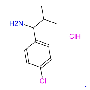 1-(4-氯苯基)-2-甲基丙烷-1-胺盐酸盐