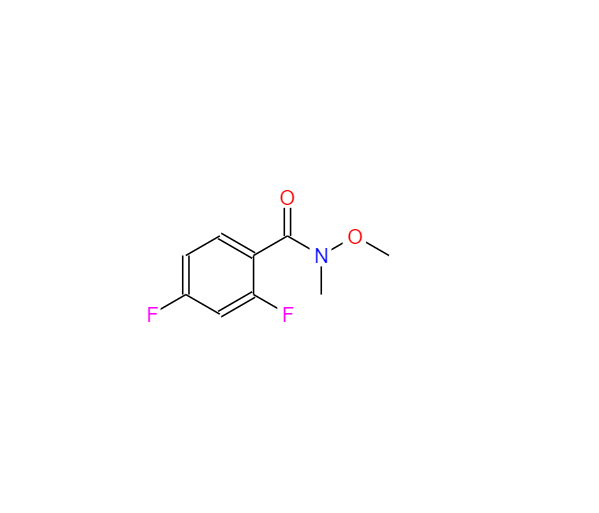 2,4-二氟-N-甲氧基-N-甲基苯甲酰胺,2,4-DIFLUORO-N-METHOXY-N-METHYLBENZAMIDE