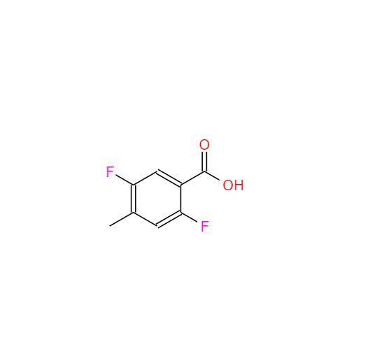 2,5-二氟-4-甲基苯甲酸,2,5-Difluoro-4-methylbenzoic acid