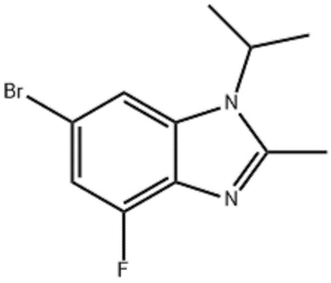 6-溴-4-氟-1-异丙基-2-甲基-1H-苯并[D]咪唑,6-Bromo-4-fluoro-1-isopropyl-2-methyl-1H-benzo[d]imidazole