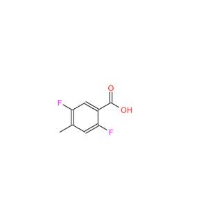 2,5-二氟-4-甲基苯甲酸,2,5-Difluoro-4-methylbenzoic acid