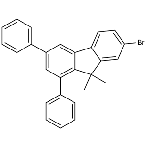 7-溴-9,9-二甲基-1,3-二苯基-9H-芴