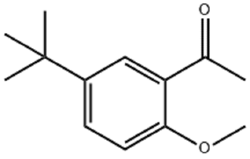 5-叔丁基-2-甲氧基-1-乙?；?Ethanone, 1-[5-(1,1-dimethylethyl)-2-methoxyphenyl]-