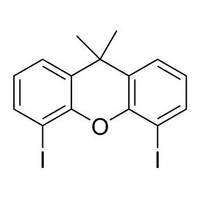 9H-XANTHENE, 4,5-DIIODO-9,9-DIMETHYL-,9H-XANTHENE, 4,5-DIIODO-9,9-DIMETHYL-