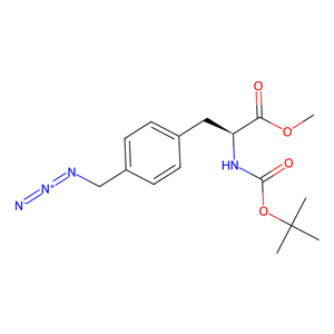 (2S)-3-(4-疊氮甲基)苯基)-2-{[(叔丁氧基)羰基]氨基}丙酸甲酯,"methyl (S)-2-amino-3-(4- (azidomethyl)phenyl)propanoate"