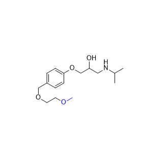 比索洛尔杂质11,(2RS)-1-(isopropylamino)-3-[4-(2- methoxyethoxy)methyl]phenoxypropan-2-ol