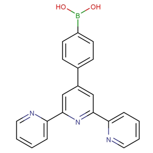 4'-(4-硼酸基苯基)-2,2':6',2''-三聯(lián)吡啶；381218-96-8；4’-(4-boronatophenyl)-2,2’:6’,2“-terpyridine