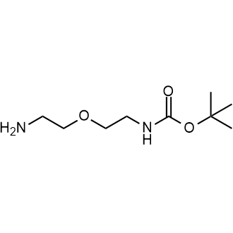 Boc-NH-PEG1-CH2CH2NH2,t-boc-N-amido-PEG1-amine