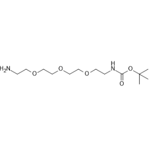 Boc-NH-PEG3-CH2CH2NH2,t-boc-N-amido-PEG3-amine