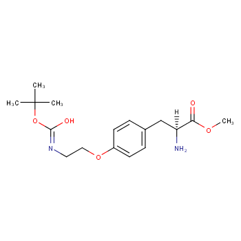 H-4-(2-(Boc-Amino)Ethoxy)-Phe-OMe,H-4-(2-(Boc-Amino)Ethoxy)-Phe-OMe