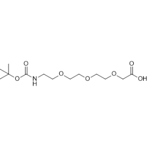 Boc-NH-PEG3-CH2COOH,t-boc-N-amido-PEG3-acetic acid