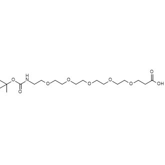 Boc-NH-PEG5-CH2CH2COOH,t-boc-N-amido-PEG5-propionic acid