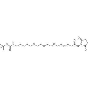 t-Boc-N-amido-PEG5-NHS ester,t-boc-N-amido-PEG5-NHS ester