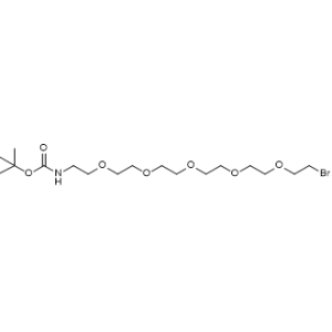 Boc-NH-PEG5-CH2CH2Br,t-boc-N-amido-PEG5-bromide