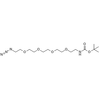 Boc-NH-PEG4-CH2CH2N3,t-Boc-N-Amido-PEG4-Azide