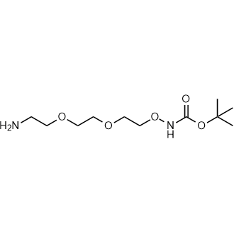 Boc-HNO-PEG2-CH2CH2NH2,t-Boc-Aminooxy-PEG2-amine