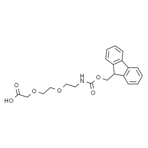 Fmoc-AEEA-OH,2-[2-(Fmoc-amino)ethoxy]ethoxy]acetic acid