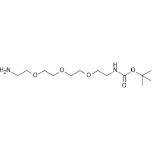 Boc-NH-PEG3-CH2CH2NH2,t-boc-N-amido-PEG3-amine