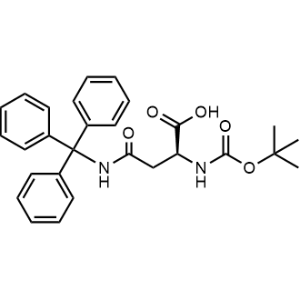 叔丁氧羰基-N-beta-三苯甲基-L-天门冬酰胺,Boc-Asn(Trt)-OH