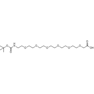 Boc-NH-PEG6-CH2COOH,t-boc-N-amido-PEG6-acetic acid