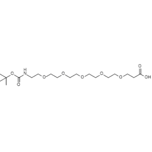 Boc-NH-PEG5-CH2CH2COOH,t-boc-N-amido-PEG5-propionic acid