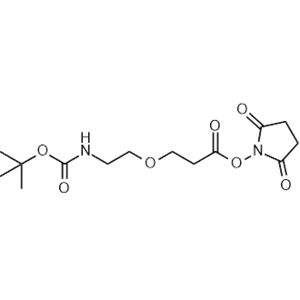 t-Boc-N-amido-PEG1-NHS ester