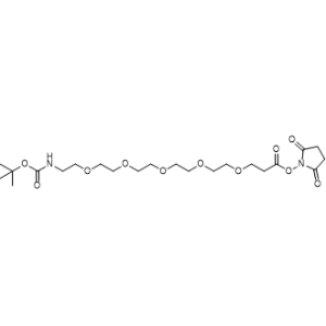 t-boc-N-amido-PEG5-NHS ester